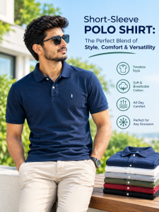 Refreshing Summer Style: Why Premium Pique Cotton Solid Polo Shirts Are a Must-Have
