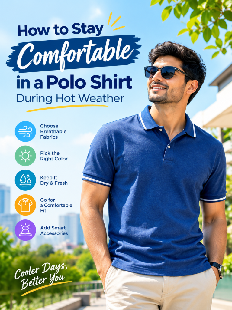 How to Stay Comfortable in a Polo Shirt During Hot Weather
